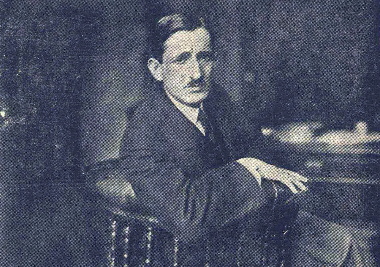 Refik Halid Karay portresi