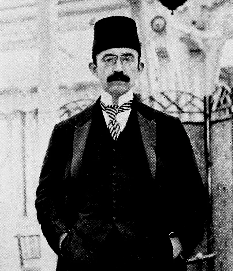 Mehmed Cavid portresi
