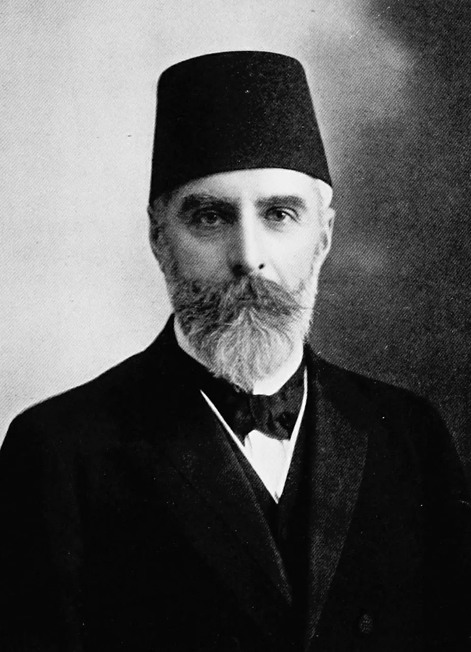 Ahmed Rıza portresi