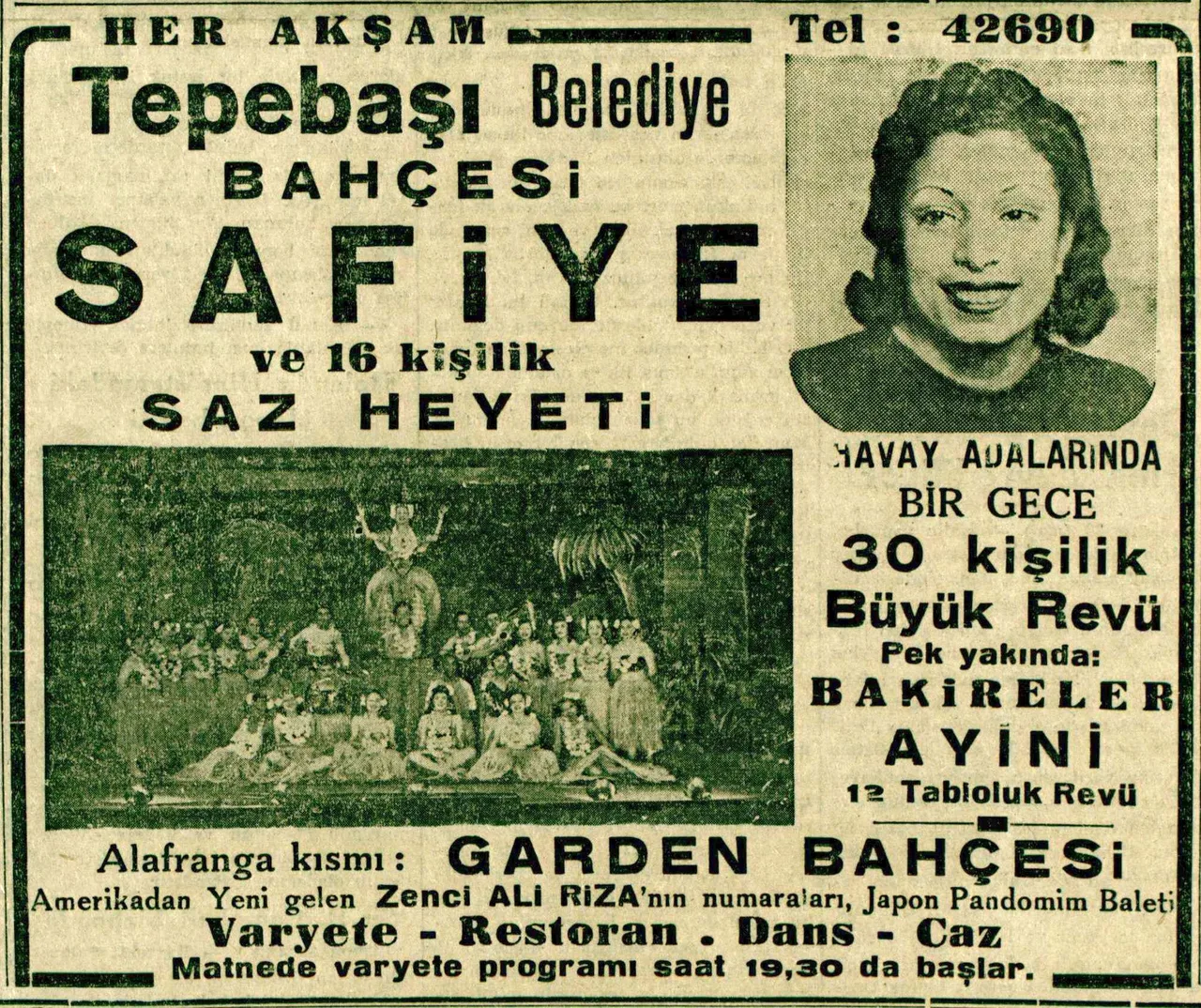 Safiye Ayla portresi
